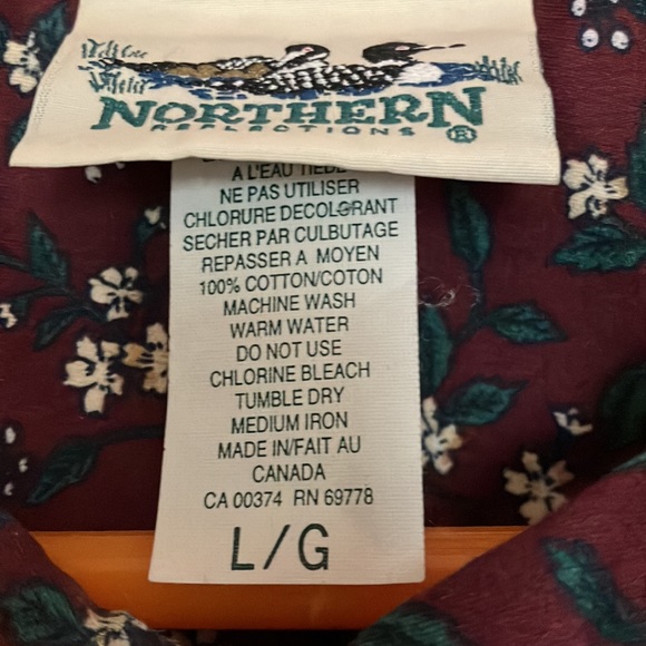 Northern Reflections Button Down Shirt - Picture 3 of 8